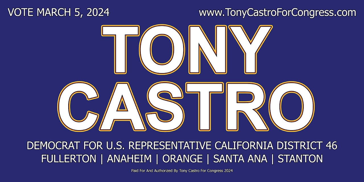 Tony Castro For United States Representative 2024